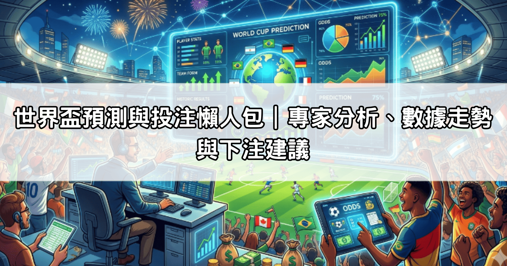 世界盃預測與投注懶人包｜專家分析、數據走勢與下注建議
