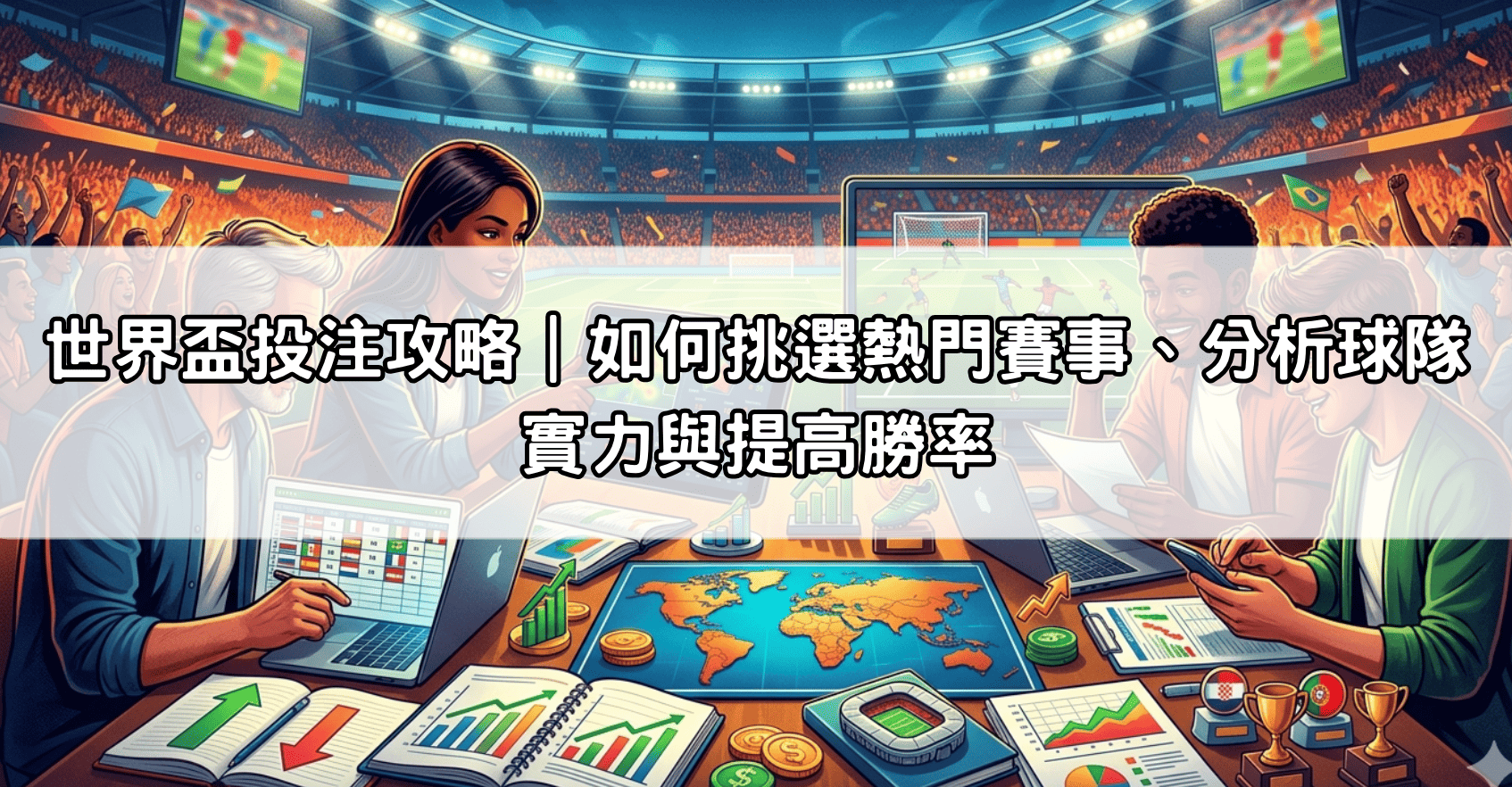 世界盃投注攻略｜如何挑選熱門賽事、分析球隊實力與提高勝率